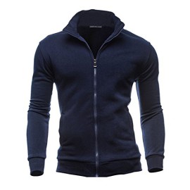 CHIC-CHIC-Sweat-Longue-Manche-Veste-Pull-Pull-over-Shirt-Homme-Casual-Sport-Automne-0-2