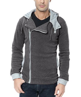 DJT Zip Manteau Blouson avec Capuche Homme DJT Zip Manteau Blouson avec Capuche Homme 4