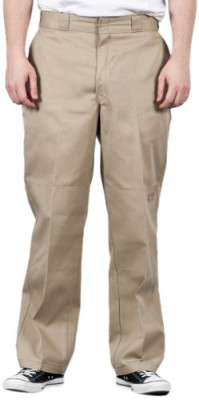 Dickies-Mens-Double-couture-Pantalon-mi-Beige-0