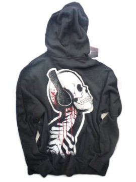 Encre-akumu-rockabilly-pull--capuche-pour-homme-motif-death-tone-2-dans-le-dos-s-xL--capuche-0