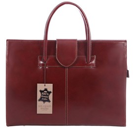 Femme sac sac cartable à l’épaule et portefeuilles main, 100% cuir véritable Made in Italy Femme sac sac cartable à l’épaule et portefeuilles main, 100% cuir véritable Made in Italy