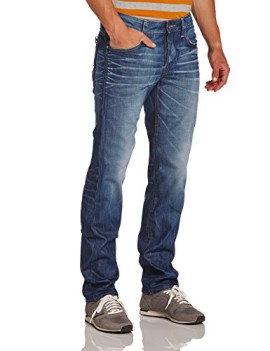 G-Star-Raw-Attacc-Jeans-Slim-Homme-Bleu-Medium-Aged-W27L30-Taille-fabricant-W27L30-0