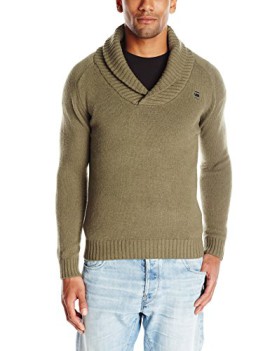 G-Star-Sarshawsleeve-In-Oxford-Pull-Col-ras-du-cou-Manches-longues-Homme-0