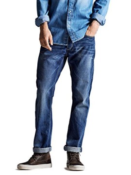 JACK & JONES CLARK AT 529 Jeans  Droit Monochrome Homme JACK & JONES CLARK AT 529 Jeans  Droit Monochrome Homme 4