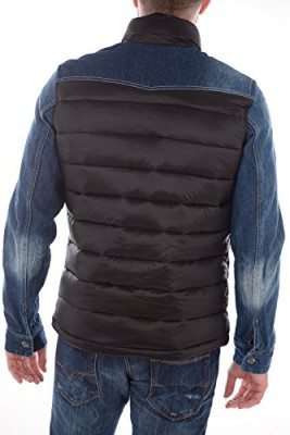 Kaporal – Doudoune veste en jeans Chico noir homme hiver 2015 Kaporal – Doudoune veste en jeans Chico noir homme hiver 2015 4