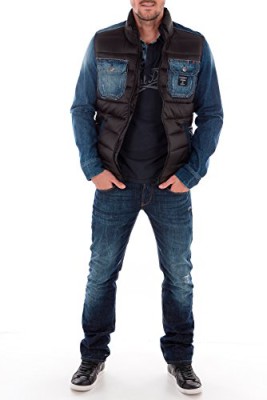 Kaporal – Doudoune veste en jeans Chico noir homme hiver 2015 Kaporal – Doudoune veste en jeans Chico noir homme hiver 2015 5