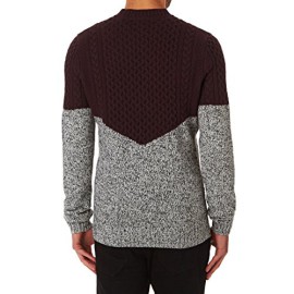 Lacoste L!VE Colorblock Cable Knit – Pull – Manches Longues – Homme Lacoste L!VE Colorblock Cable Knit – Pull – Manches Longues – Homme 3