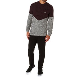 Lacoste L!VE Colorblock Cable Knit – Pull – Manches Longues – Homme Lacoste L!VE Colorblock Cable Knit – Pull – Manches Longues – Homme 5