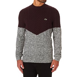 Lacoste L!VE Colorblock Cable Knit – Pull – Manches Longues – Homme Lacoste L!VE Colorblock Cable Knit – Pull – Manches Longues – Homme 2