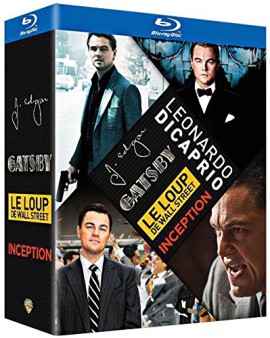 Leonardo DiCaprio : Le loup de Wall Street + Gatsby le magnifique + Inception + J. Edgar [Blu-ray] Leonardo DiCaprio : Le loup de Wall Street + Gatsby le magnifique + Inception + J. Edgar [Blu-ray]