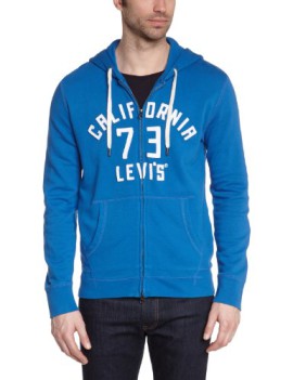 Levi-Strauss-Graphic-Full-Sweat-shirt--capuche-Uni-Manches-longues-Homme-0