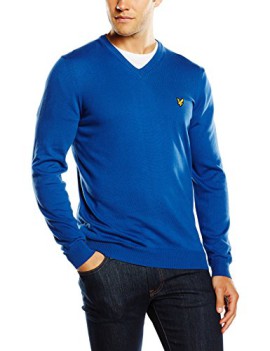 Lyle And Scott Kn019V02 – Pull de sport – Col V – Manches Longues – Homme Lyle And Scott Kn019V02 – Pull de sport – Col V – Manches Longues – Homme