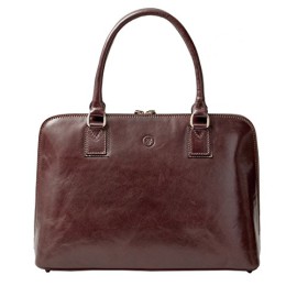 Maxwell Scott Bags – Sac Ordinateur Femme Marron Foncé en Cuir Italien – Maroquinerie de Luxe Maxwell Scott Bags – Sac Ordinateur Femme Marron Foncé en Cuir Italien – Maroquinerie de Luxe