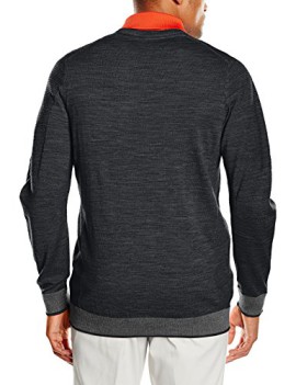 Nike Eng Knit 3d Pull manches longues Homme Dk Grey Heather/Charcoal Heather/Electro Nike Eng Knit 3d Pull manches longues Homme Dk Grey Heather/Charcoal Heather/Electro 3