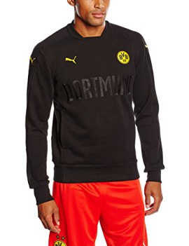 PUMA-pull-homme-bVB-casuals-crew-sweat-shirt-sans-sponsor-0