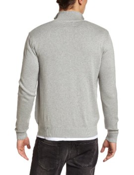 Pepe-Jeans-Berkshire-Pull-Uni-Col–fermeture-clair-Manches-longues-Homme-0-0