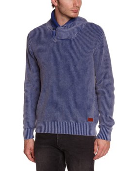 Pepe-Jeans-Chrea-Pull-Uni-Col-chle-Manches-longues-Homme-0-1