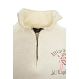 RALPH LAUREN – Pull Ralph Lauren Wimbledon blanc pour homme RALPH LAUREN – Pull Ralph Lauren Wimbledon blanc pour homme 5