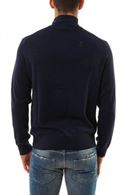 Ralph-Lauren-Pull-Col-Camioneur-En-Laine-Mrinos-Navy-M-0-2