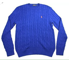 Ralph lauren pull-over pour homme à col rond-bleu Ralph lauren pull-over pour homme à col rond-bleu 3