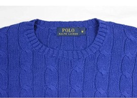 Ralph lauren pull-over pour homme à col rond-bleu Ralph lauren pull-over pour homme à col rond-bleu 4