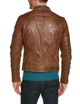 Redskins-Drake-Veste-en-cuir-Manches-longues-Homme-0-2