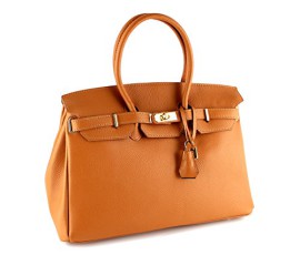 Sac à Main – CUIR Veritable – Fabriqué en Italie – genuine leather bag COLLECTION 2015 couleur COGNAC Sac à Main – CUIR Veritable – Fabriqué en Italie – genuine leather bag COLLECTION 2015 couleur COGNAC