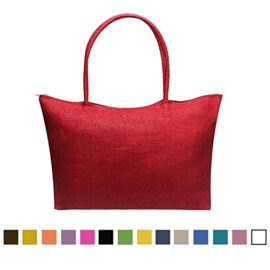 Sac à main, FeiTong Bonbons Simple Couleur des Grands Sacs Paille plage femmes Casual Sac à bandoulière Sac à main, FeiTong Bonbons Simple Couleur des Grands Sacs Paille plage femmes Casual Sac à bandoulière 2