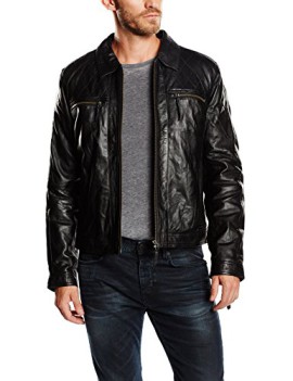 Teddy Smith 12110569D – Blouson – Veste en cuir – Manches longues – Homme Teddy Smith 12110569D – Blouson – Veste en cuir – Manches longues – Homme 5