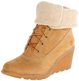 Timberland-Ek-Amston-Roll-Top-Boots-compenses-femme-Marron-wheat-36-0