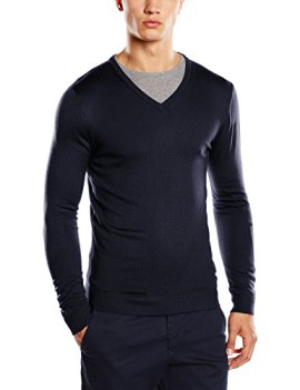 United-Colors-of-Benetton-Basic-V-Neck-Pull-Manches-Longues-Homme-0