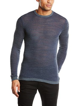 United-Colors-of-Benetton-Knitted-Crew-Neck-Pull-Manches-longues-Homme-0