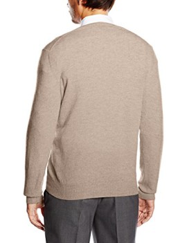 United-Colors-of-Benetton-Merino-V-Neck-Pull-Manches-Longues-Homme-0-0