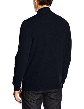 United-Colors-of-Benetton-Merino-Zip-Neck-Pull-Manches-Longues-Homme-0-0