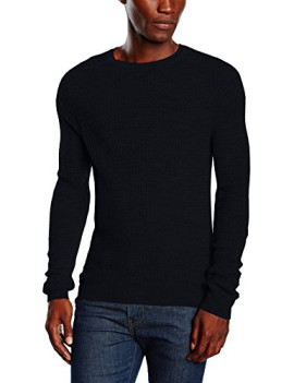 United Colors of Benetton Rib Knit With Elbow Patch – Pull – Manches Longues – Homme United Colors of Benetton Rib Knit With Elbow Patch – Pull – Manches Longues – Homme 2