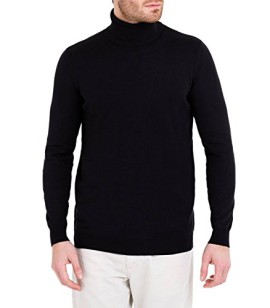 Wool Overs Pull à col roulé homme en Soie et Coton Wool Overs Pull à col roulé homme en Soie et Coton 2