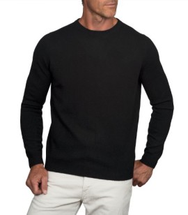 Wool-Overs-Pull-col-rond-homme-cachemire-mrinos-0-0