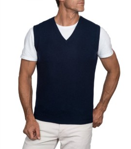 Wool-Overs-Pull-sans-manches-homme-cachemire-mrinos-0