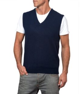 Wool Overs Pull sans manches homme en laine d’agneau Wool Overs Pull sans manches homme en laine d’agneau 3