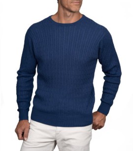 Wool-Overs-Pull-torsad–col-rond-homme-en-cachemire-et-coton-0-0