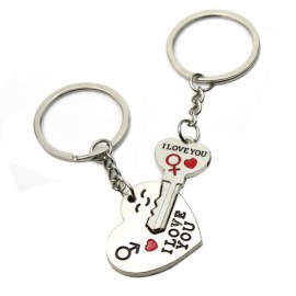 1 Paire Romantique Saint Valentin Amant Cœur Porte Clé en 2 Partie Cadeau Couple 1 Paire Romantique Saint Valentin Amant Cœur Porte Clé en 2 Partie Cadeau Couple