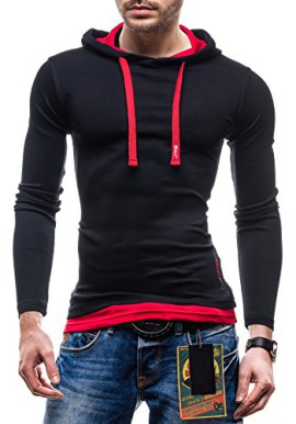 BOLF-Sweat--capuche-Longues-manches-BOLF-03-Homme-0