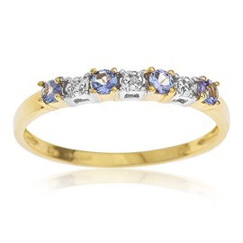 Bague-A94R04289-Femme-Or-jaune-9-carats-08-Gr-Tanzanite-0