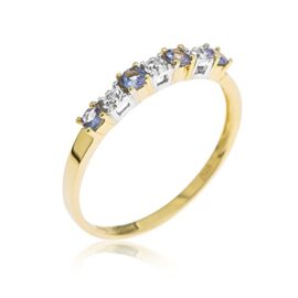 Bague – A94R04289 – Femme – Or jaune (9 carats) 0.8 Gr – Tanzanite Bague – A94R04289 – Femme – Or jaune (9 carats) 0.8 Gr – Tanzanite 6