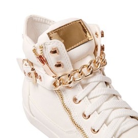 Basket-montante-en-simili-cuir-avec-bride-en-forme-de-chane-0-3