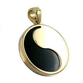 Bijoux-Pendentif-375-Or-YIN-YANG-16-mm-0