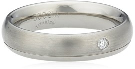 Boccia – Bague – Titane – Diamant – T 53 – 0130-1153 Boccia – Bague – Titane – Diamant – T 53 – 0130-1153