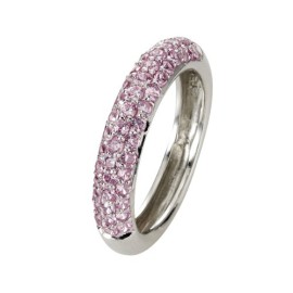 Celesta-273270545L-5-0-Bague-Femme-Argent-fin-9251000-Oxyde-de-Zirconium-Rose-0