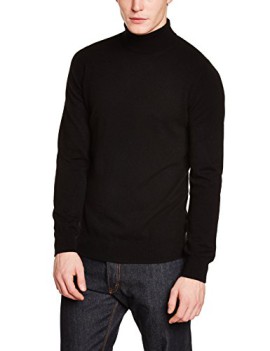 Celio-Pull-Uni-Col-roul-Manches-longues-Homme-0