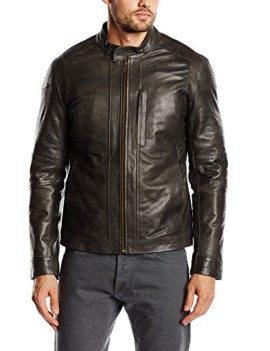 Chevignon-B-Work-Veste-en-cuir-Manches-longues-Homme-0